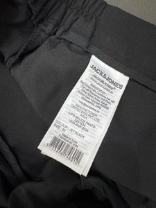 Jack & Jones Slim Cropped Black Pants