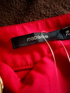 Brand Madame Red Trousers For Girls