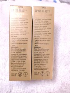 Swiss Beauty High Performance Liquid Dewy F.combo2
