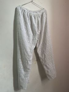 White Lace Leggings