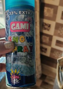 Brand New Birthday Snow Spray