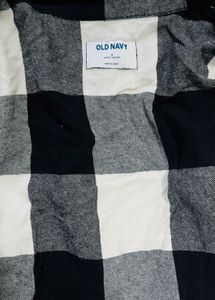 Old navy Night Dress Black And White medium M Size