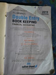 Class 11 Accounts Book 2019-20 Edition