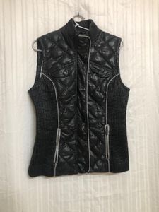 PH 8 Black Sleeveless Puffer Jacket
