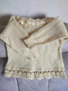 Woolen Frock And Cap.Combo Pack