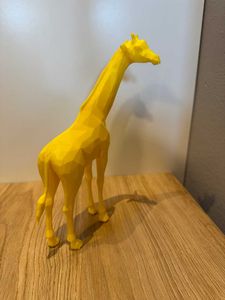 low poly giraffe 3d Printed