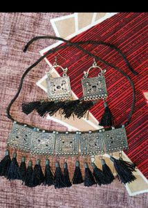 Combo Of 4set Statement Choker & Earring Set