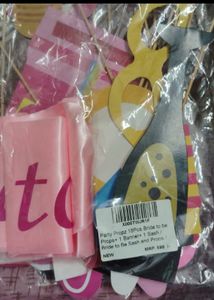 Bride To Be Party Props