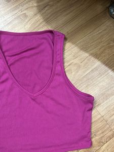 Cute Pink Crop Top
