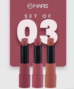 Mars Lipstick Set of 3