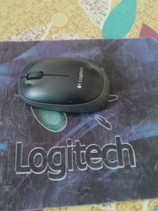Logitech M-165 Grey And White ... wireless Mouse..
