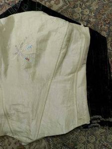 Off White Vintage Corset.