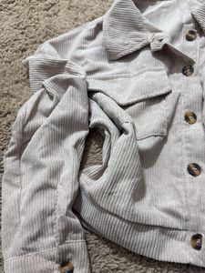 Corduroy Cropped Jacket