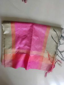 Jute Saree With Blouse