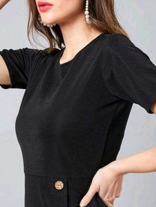 Black Bodycone Dress