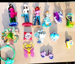 Disney Princess  And Barbie ToyFigures Lot