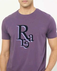 Rare Rabit Purple Graphic T-shirt