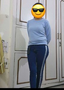 ONLY Sheen Stripes Skinny Fit Jeans