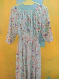 Floral Off-Shoulder Dress