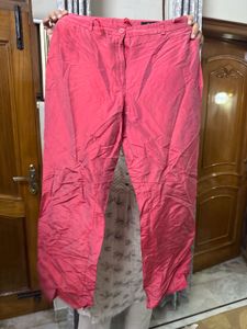 Pink Casual Pants