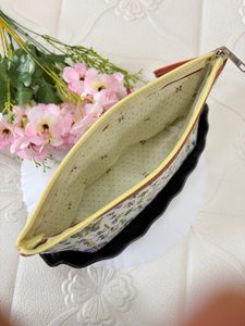 Warli Print Vanity Pouch