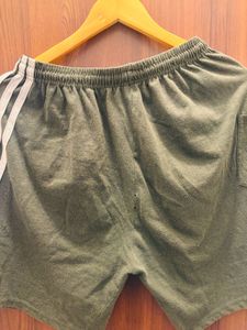 Casual Olive Shorts