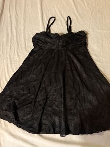Beautiful Back Tie Up Top/mini Dress