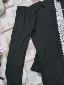 Black Dress Cord Set Comfortable