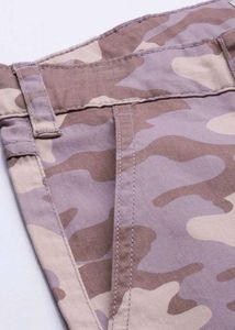 Camo Print Cargo Pants