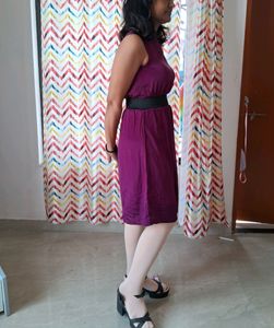 People Extra Small Size One Piece In Wine Color