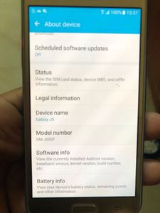 Samsung J5 Well Men tainted Condition 4G Phone exp