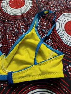Non-Wired Non-Padded Everyday Bra In Yellow