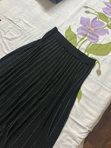 Striped Midi Skirt