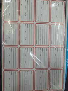 School Name Labels - New