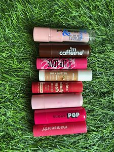 8 lip balms combo