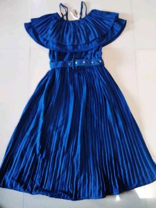 Elegant Navy Blue Maxi Dress