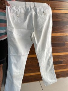 PICAL, Formal Pant, White Colour