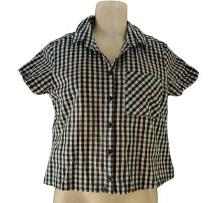 Semi Formal Black & White Checks Shirt 😍
