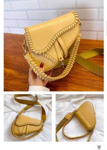 Lilac Saddle Bag