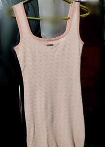 Cute Pink dress , Small . stretchable