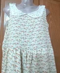 Cat Printed Long Top