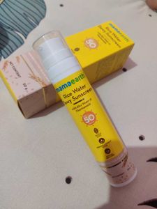 Mamaearth Rice Water Dewy Sunscreen