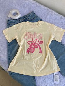Savana Cherry Printed Tee