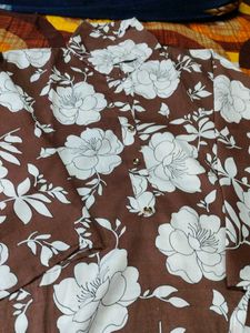 Floral Print cord Set