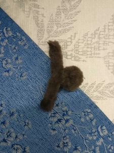 Fluffy Hair Claw Clip (any one @99)