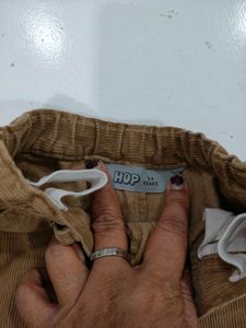 Codroi Pant 3-4 Y Boy Kid Dark Beige No Return