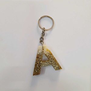 &#39;A&#39; Initial Keychain
