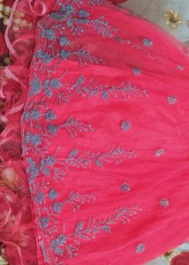 Lehenga Choli With Beautiful Shrug 4 Piece Set