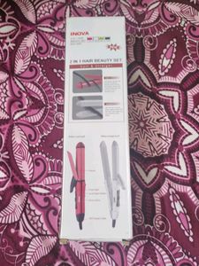 2 In 1 Hair Straightener And Curl
