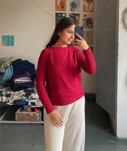 Red Pullover Sweater